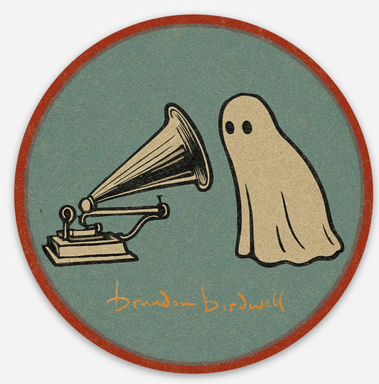 A Sticker a Ghost Might Like