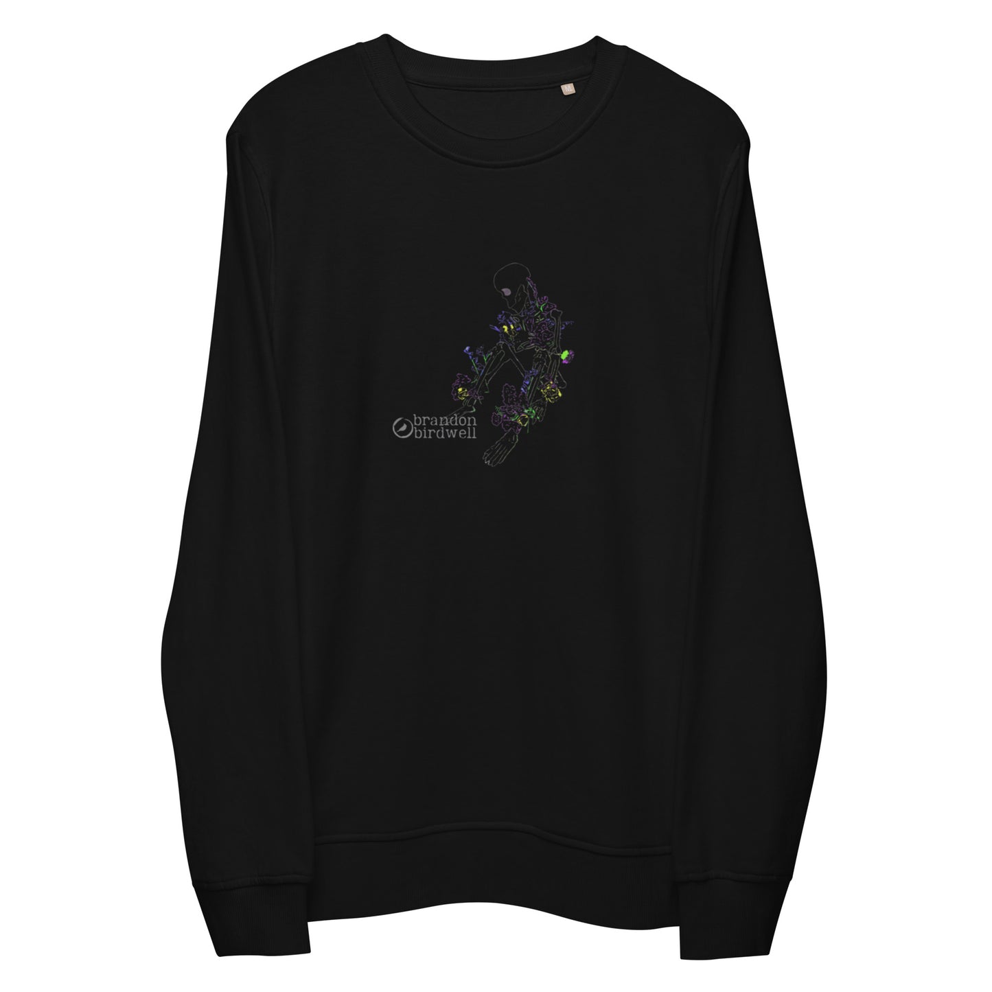 "When The Flowers Grow Through My Bones" NEON sweatshirt