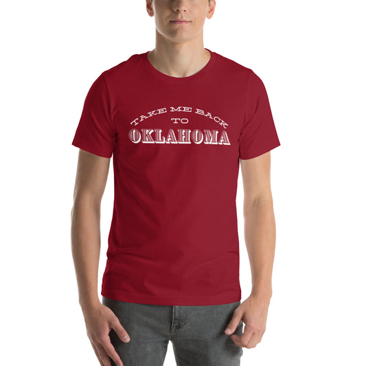 "Take Me Back to Oklahoma" t-shirt